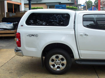 Smooth, color-coded EGR canopy designed for Holden Colorado